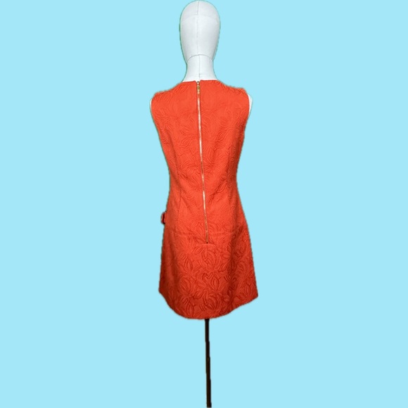 Reddish Orange Laundry Shift Dress - Picture 2 of 4